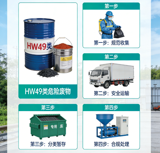 废油漆桶、沾染油漆包装物（HW49）处置案例